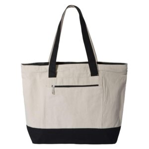 Q-Tees - 19L Zippered Tote - Q1300